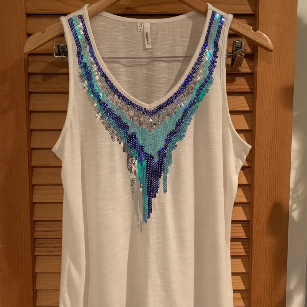 Sparkly tank